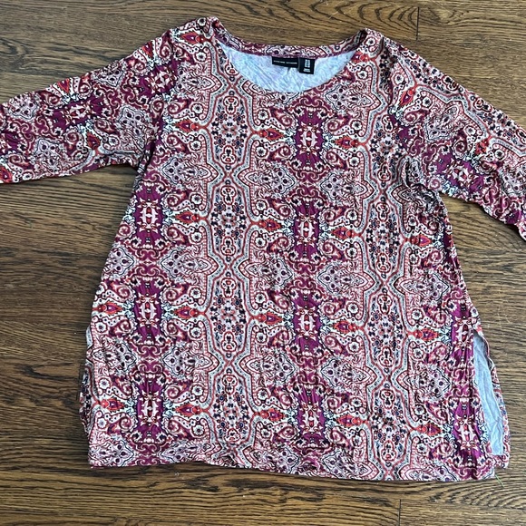 Adrienne Vittadini top! Size 1X - Picture 1 of 4